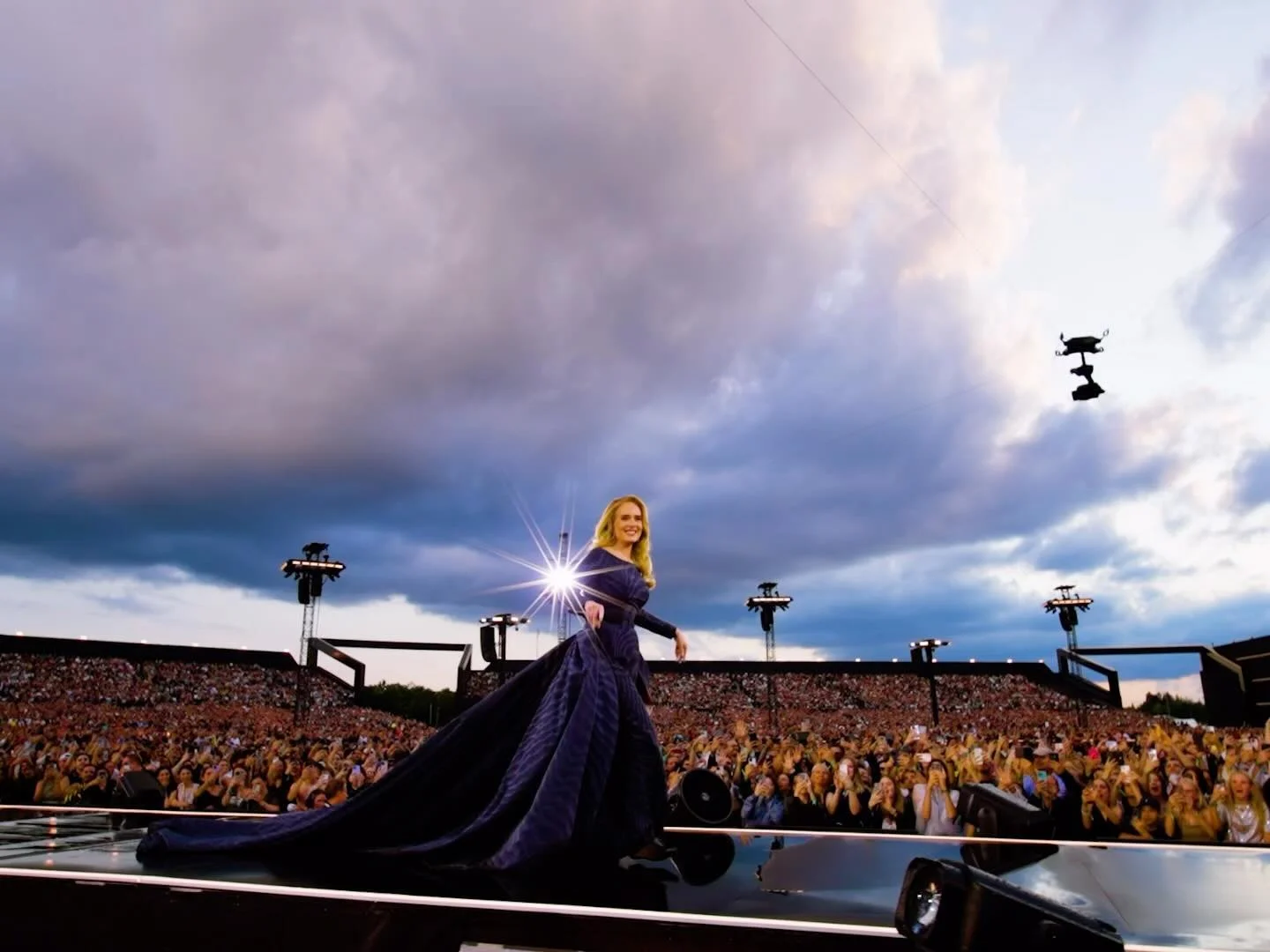 Wow! Wow! Wow! Munich you were incredible! What a phenomenal experience. I am truly touched by the genuine outpouring of love and good will I felt from every single person who came to every single show. It was the best vibes all round. I’ve never seen anything like these shows it was truly spectacular, and I am beyond honored to have been asked to do them. I hope those of you who came had the best time at ‘Adele World’. I had the time of my life adding all the personal and immersive touches to it. 
I’m overwhelmingly proud of my entire team and teammates. Thank you as always for making me look so fucking good. There truly is no feeling like standing in front of people you’ve never met, belting out a bunch of songs that changed your life that in ways somehow changed theirs too. It’s truly remarkable and an extraordinary story to be able to tell. I’ve been sobbing watching this beautiful video!  Danke Munchen! ♥️