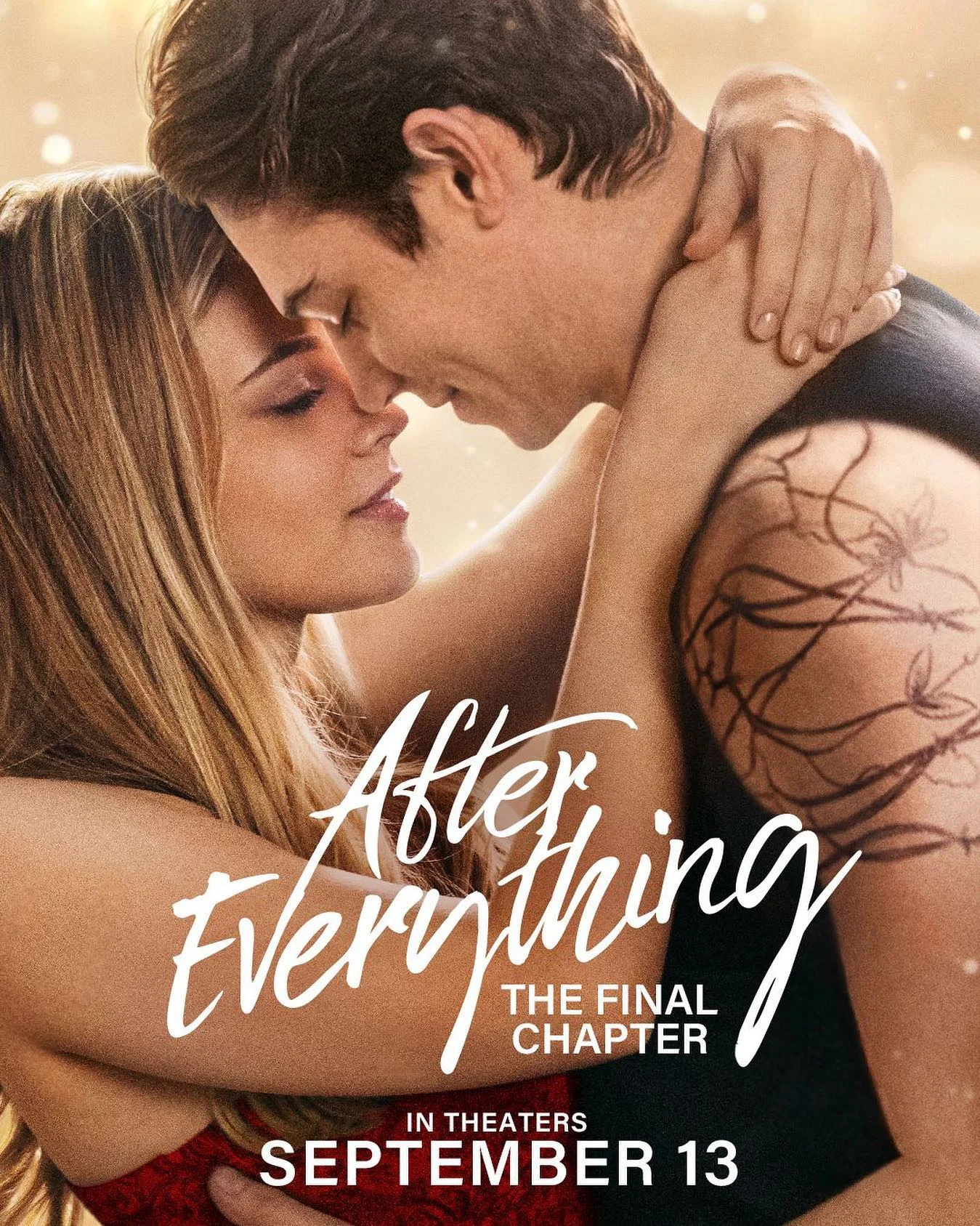 Hessa in each other’s arms as they should be 🥰 #AfterEverything is in US theaters September 13 & 14 - get your tickets: Link in bio.