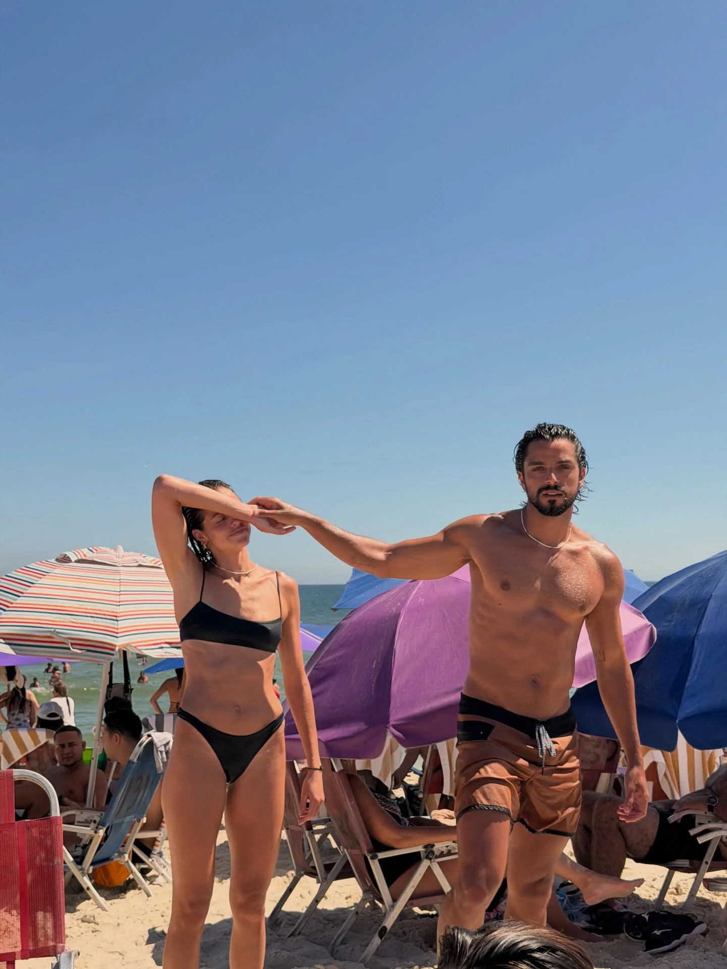 Hj deu praia ❤️‍🔥 #verão  #riodejaneiro