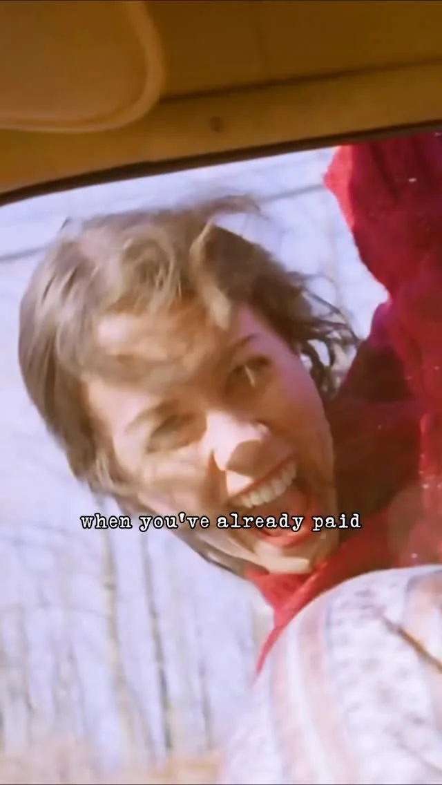 Me and stephane sednaoui on the snowy streets of Brooklyn, expressing at least four parts of me in the car…. Feels like yesterday…and a whole other lifetime. #lifehasafunnyway. Xoxoxox