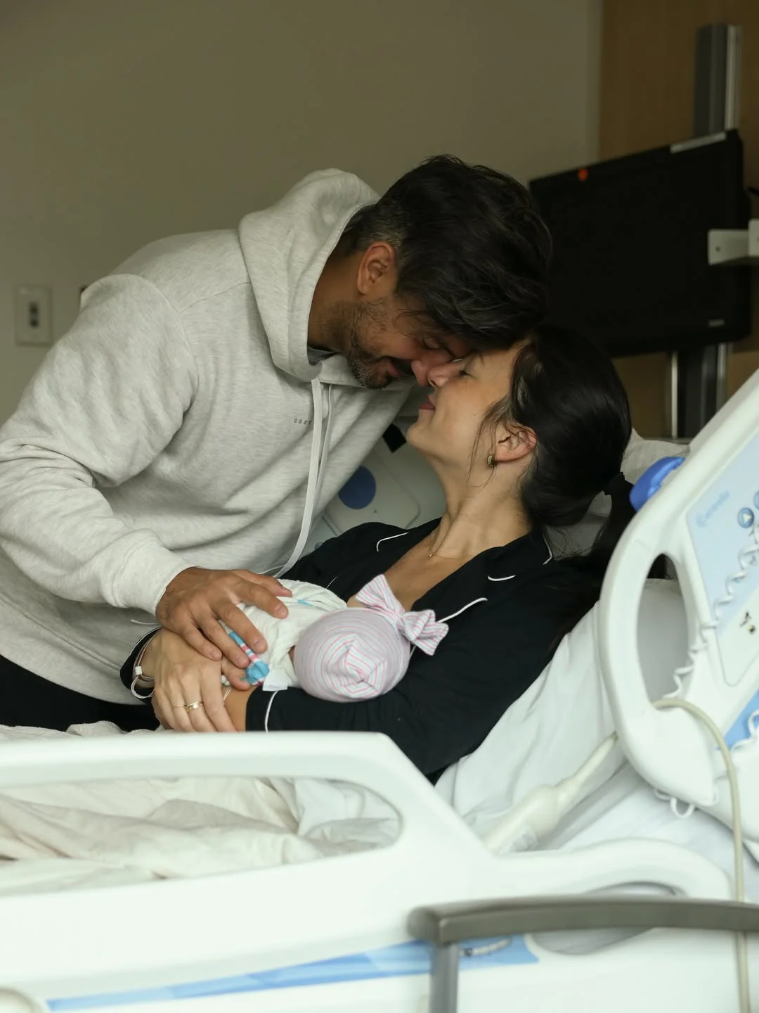 Our hardest chapter brought us the sweetest beginning. Welcome home, Lucy Grey 🤍