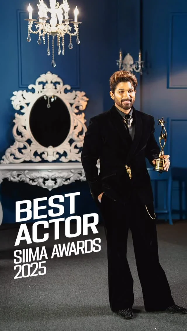 Thank you SIIMA, Thank you Dubai. 🖤

#TeamAA