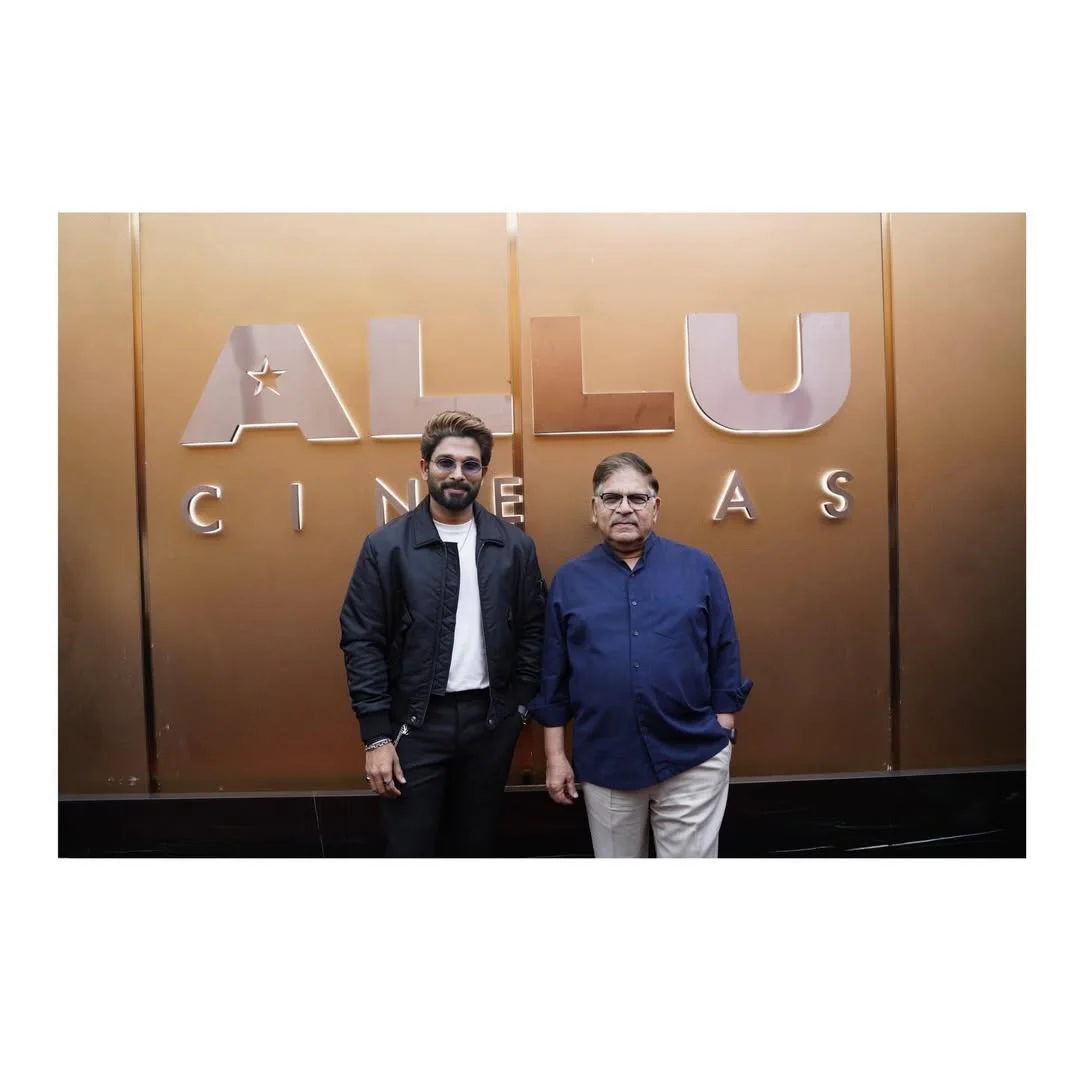 Happy Birthday, Dad. The closest thing to God in my life. May you always live joyfully. 🖤
#AlluAravind