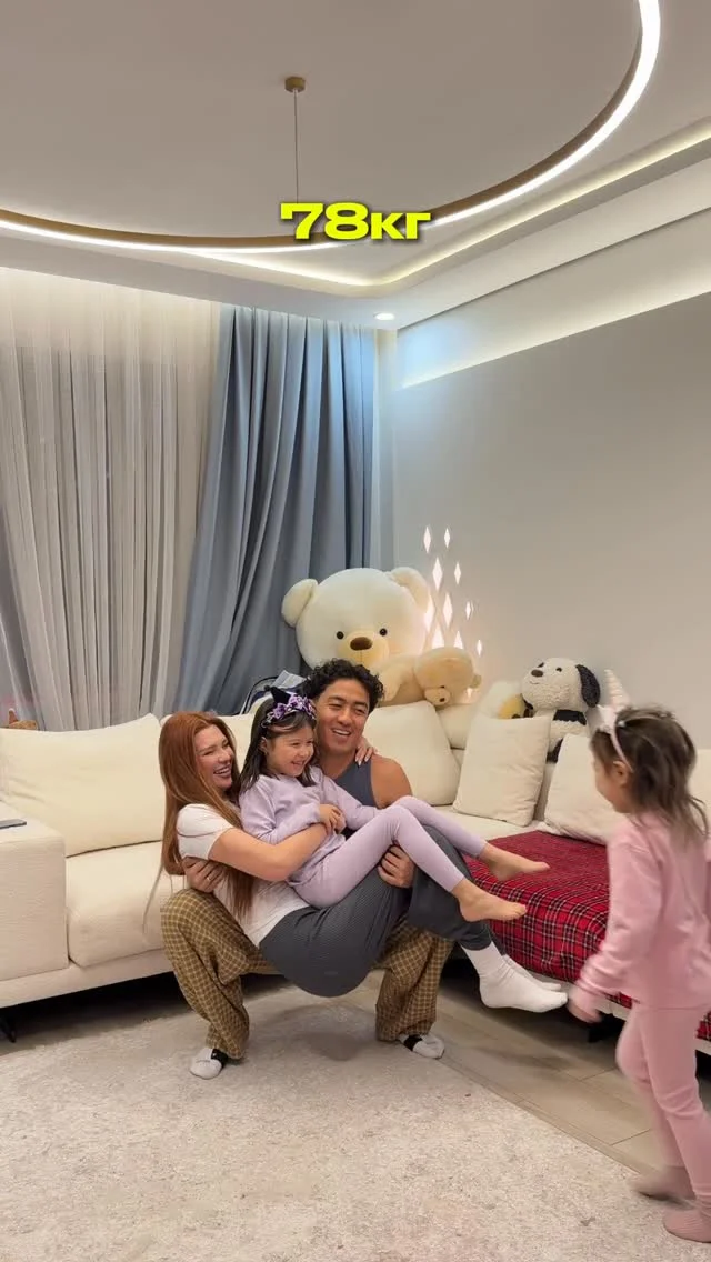 Попробуйте этот тренд со своей семьей😌