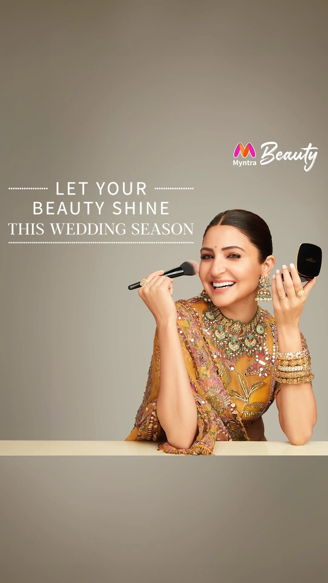 Baari barsi khatan gaya si, wedding ka hai season...
Myntra Virtual Try-on hai mere perfect makeup looks ka reason 💃🏻

Really, this feature is so much fun & easy to use. Try for yourself on the @myntra app ✨ 

#MyntraVirtualTryOn
#MyntraWeddingLooks #MyntraBeauty
