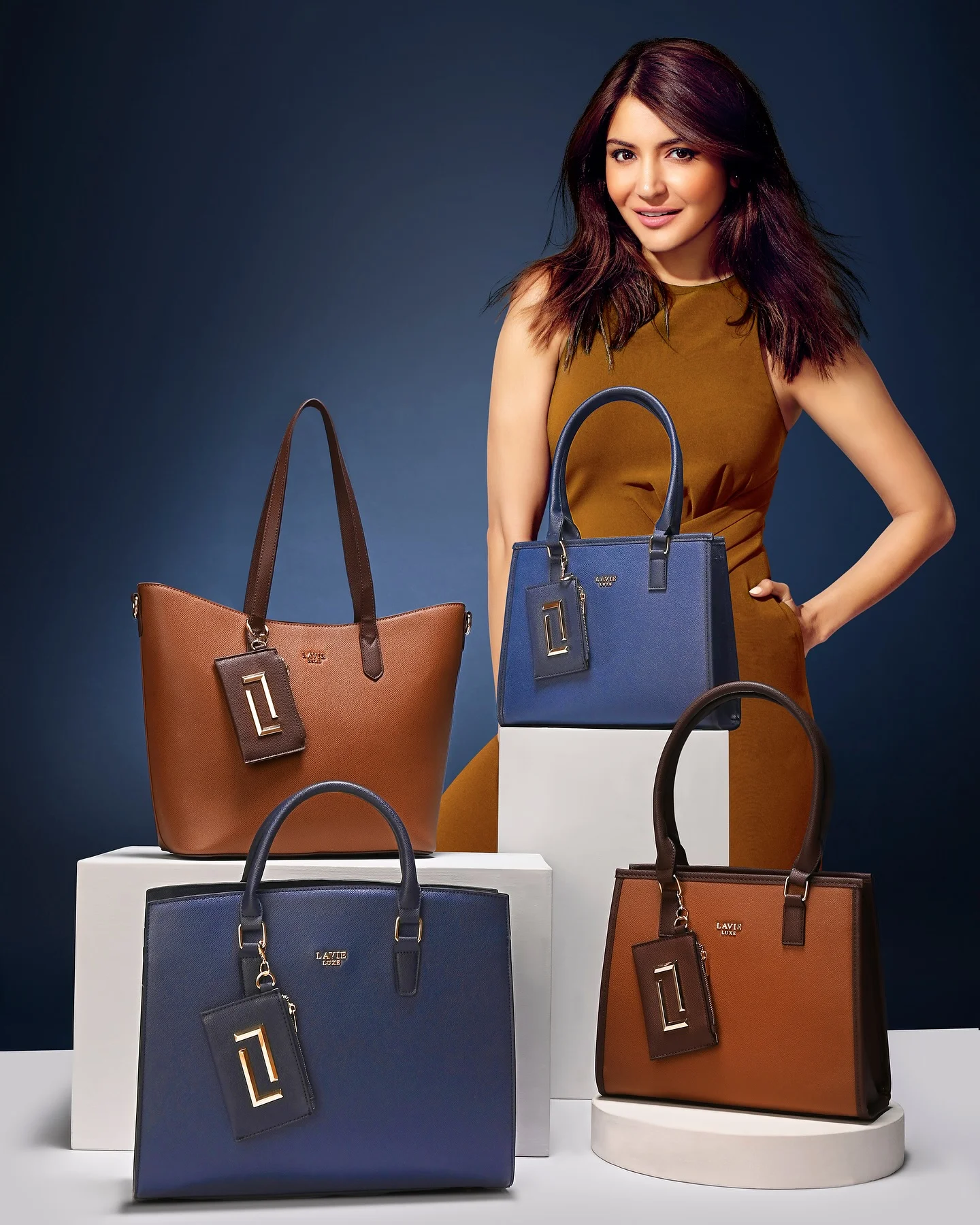 Effortless luxury in timeless hues by @lavieworld 👜
#Lavieworld #LaviexAnushka #Newcollection